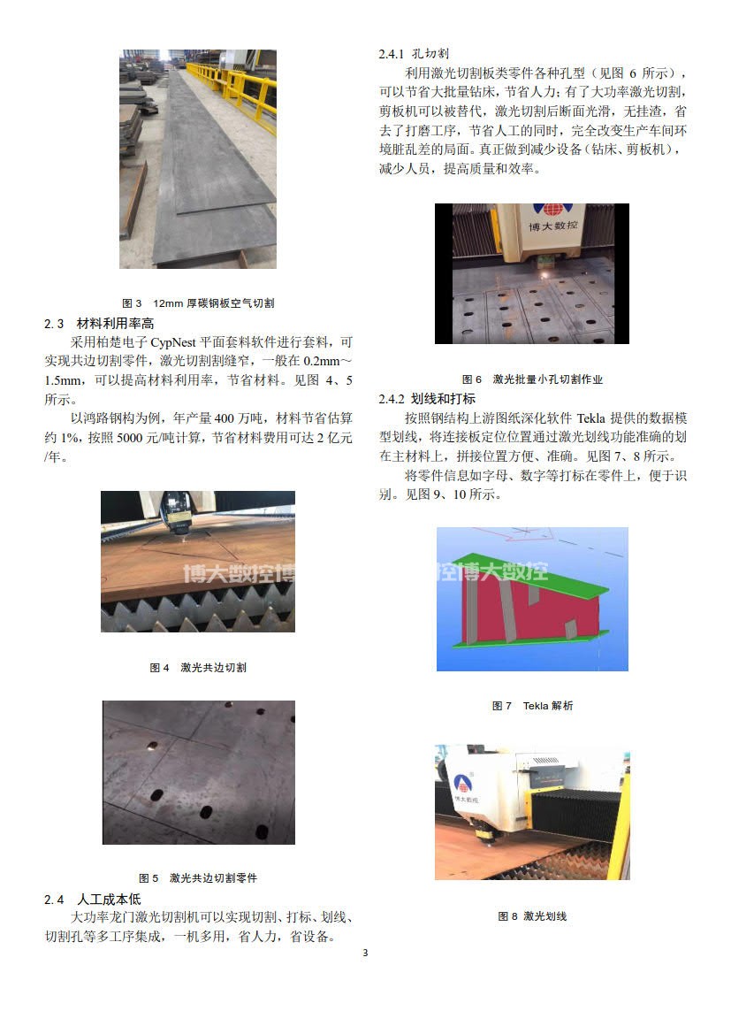 大功率龙门激光切割机在钢结构行业应用0801_3